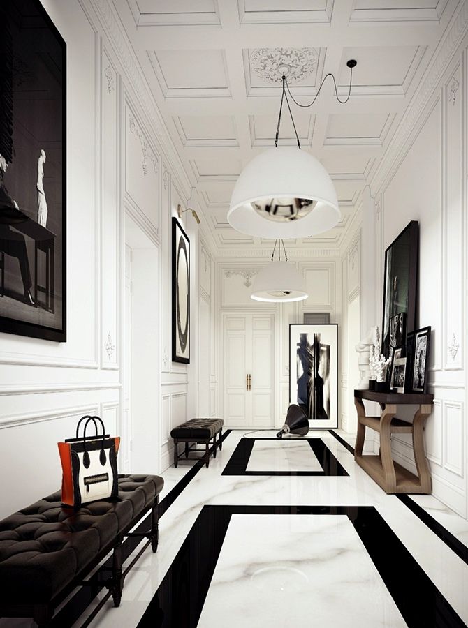 Black And White Ideas For Decorating Your Home Sunlight